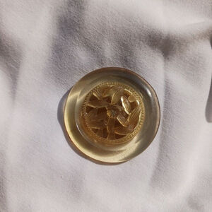 Vintage Bakelite Button Large Art Deco Collector